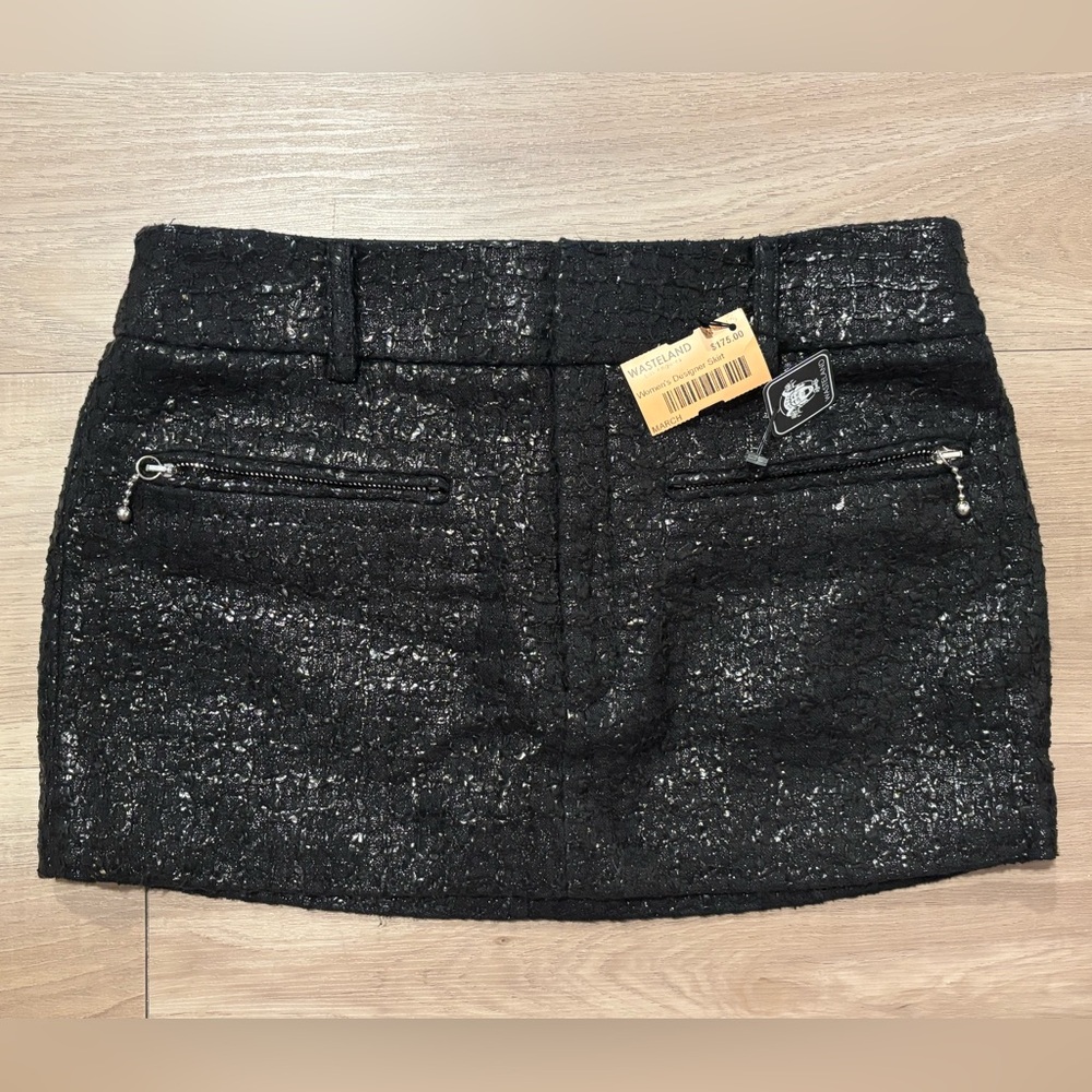 Alexander Wang Black Mini Skirt
